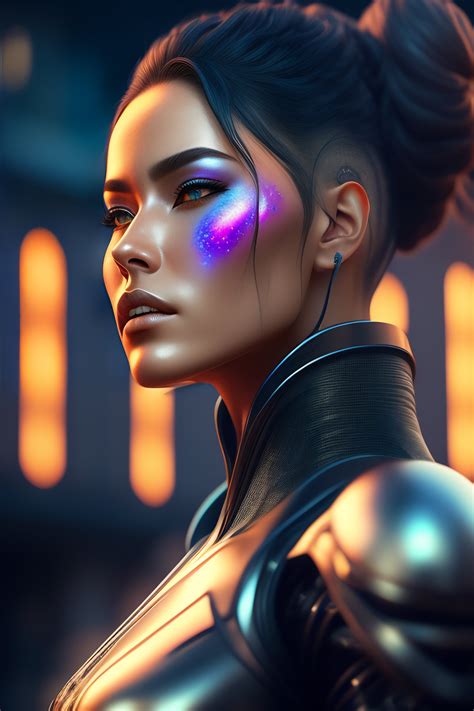 female android art.